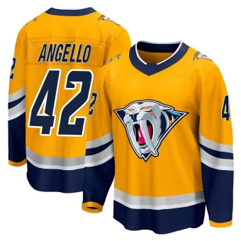 Men's Anthony Angello Nashville Predators Special Edition 2.0 Jersey - Yellow Breakaway