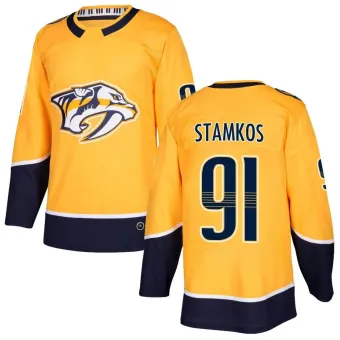 Men's Steven Stamkos Nashville Predators Home Jersey - Gold Authentic