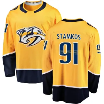 Men's Steven Stamkos Nashville Predators Home Jersey - Gold Breakaway