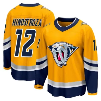 Men's Vinnie Hinostroza Nashville Predators Special Edition 2.0 Jersey - Yellow Breakaway