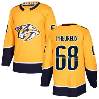 Men's Zachary L'Heureux Nashville Predators Home Jersey - Gold Authentic