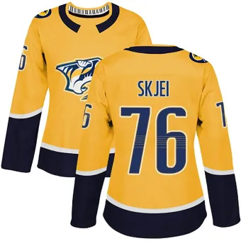 Women's Brady Skjei Nashville Predators Home Jersey - Gold Authentic