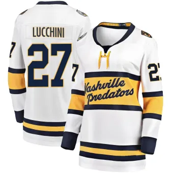 Women's Jacob Lucchini Nashville Predators 2020 Winter Classic Player Jersey - White Breakaway