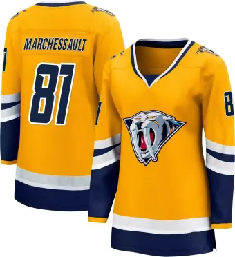 Women's Jonathan Marchessault Nashville Predators Special Edition 2.0 Jersey - Yellow Breakaway