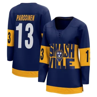 Women's Juuso Parssinen Nashville Predators 2022 Stadium Series Jersey - Navy Breakaway