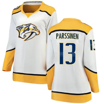 Women's Juuso Parssinen Nashville Predators Away Jersey - White Breakaway