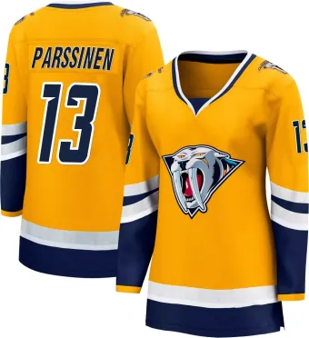 Women's Juuso Parssinen Nashville Predators Special Edition 2.0 Jersey - Yellow Breakaway