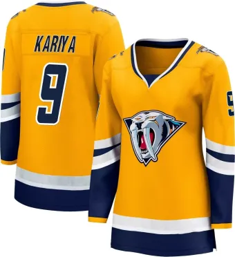 Women's Paul Kariya Nashville Predators Special Edition 2.0 Jersey - Yellow Breakaway