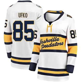 Women's Ryan Ufko Nashville Predators 2020 Winter Classic Player Jersey - White Breakaway