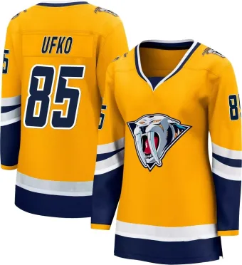 Women's Ryan Ufko Nashville Predators Special Edition 2.0 Jersey - Yellow Breakaway