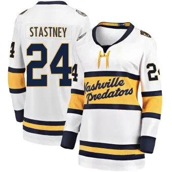 Women's Spencer Stastney Nashville Predators 2020 Winter Classic Player Jersey - White Breakaway