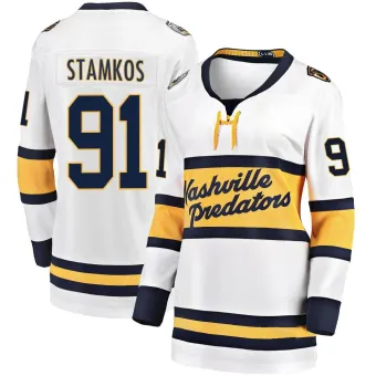 Women's Steven Stamkos Nashville Predators 2020 Winter Classic Player Jersey - White Breakaway