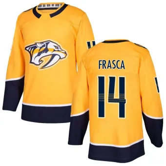 Youth Jordan Frasca Nashville Predators Home Jersey - Gold Authentic