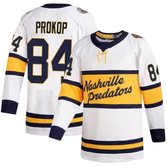 Youth Luke Prokop Nashville Predators 2020 Winter Classic Player Jersey - White Authentic