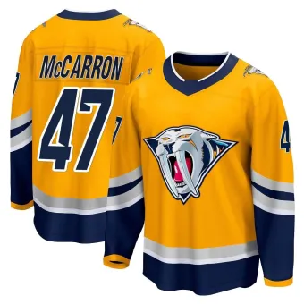 Youth Michael McCarron Nashville Predators Special Edition 2.0 Jersey - Yellow Breakaway