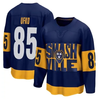 Youth Ryan Ufko Nashville Predators 2022 Stadium Series Jersey - Navy Breakaway